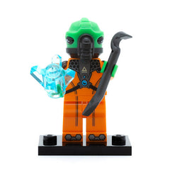 LEGO col21-11 - Alien, Series 21 (Set mit Stand und Zubehör)