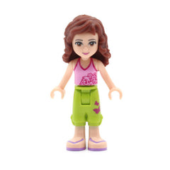 LEGO frnd048 - Friends Olivia (Lime Cropped Trousers, Bright Pink Top)