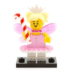 LEGO col23-2 - Sugar Fairy, Series 23 (Set mit Stand und Zubehör)