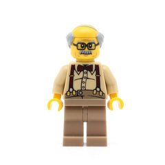 LEGO col152 - Grandpa, Series 10 (Minifigur ohne Stand und Zubehör)