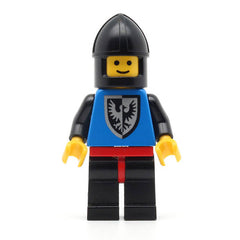 LEGO cas098 - Black Falcon (Black Legs with Red Hips, Black Chin-Guard)