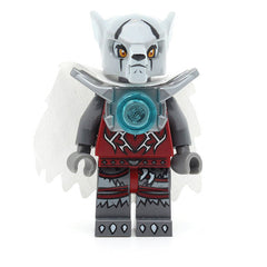 LEGO loc038 - Worriz (Flat Silver Armor, Cape)