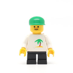 LEGO trn079 - (Palm Tree, Black Short Legs, Green Cap)