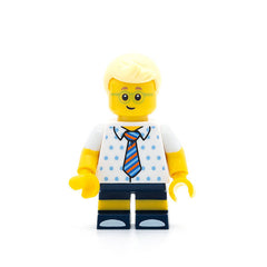 LEGO col327 - Birthday Party Boy, Series 18 (Minifigur ohne Stand und Zubehör)