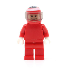 LEGO rac023 - F1 Ferrari R. Barrichello / F. Massa (Helmet Printed, without Torso Stickers)