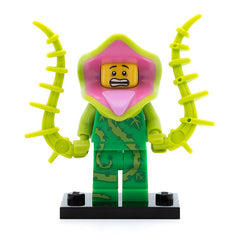 LEGO col14-5 - Plant Monster, Series 14 (Set mit Stand und Zubehör)