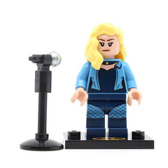 LEGO coltlbm2-19 - Black Canary, The LEGO Batman Movie, Series 2 (Set mit Stand und Zubehör)