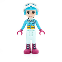 LEGO frnd216 - Friends Emma (Light Aqua Trousers, Medium Lavender Ski Vest, Helmet, Goggles)