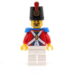 LEGO pi092 - Imperial Soldier II (Shako Hat Printed, Black Goatee)