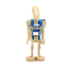 LEGO sw0360 - Battle Droid Pilot (Blue Torso, Tan Insignia and One Straight Arm)
