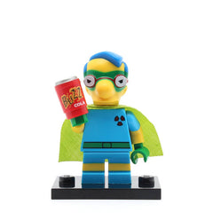 LEGO colsim2-06 - Fallout Boy Milhouse, The Simpsons, Series 2 (Set mit Stand und Zubehör)