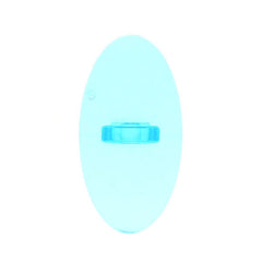 Farbenfrohe LEGO Schilder mit verschiedenen Symbolen und Designs, die kreativ und spielerisch gestaltet sind. Kaufe jetztLEGO 92747 - Shield Oval (Trans-Light Blue)
