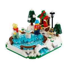 NEU - LEGO Holidays & Events (40416) Eislaufbahn | Ice Skating Rink
