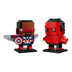 NEU - LEGO BrickHeadz (40668) Captain America & Red Hulk