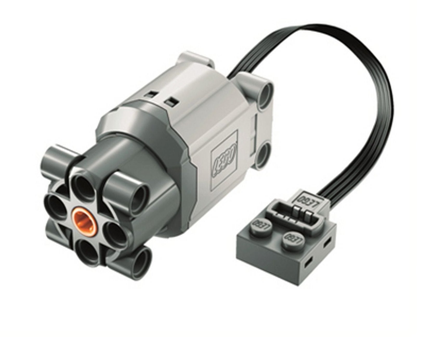 Dieser LEGO Motor 99499c01 in Dark Bluish Gray und Light Bluish Gray ist Teil der 9V Power Functions-Reihe und ermöglicht es dir, deine LEGO Modelle mit Bewegung zu versehen. Der Motor bietet eine starke Leistung und eignet sich ideal für anspruchsvolle und größere Modelle, bei denen zusätzliche Power erforderlich ist. Er kann problemlos in bestehende LEGO Power Functions Systeme integriert werden, um deine Konstruktionen lebendiger und interaktiver zu gestalten.