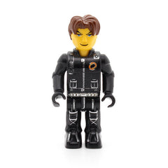 LEGO js020 - Jack Stone - Black Jacket, Black Legs