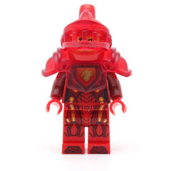 LEGO nex119 - Macy (Trans Neon Orange Armor and Visor)