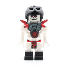LEGO njo0030 - Frakjaw (Armor with Red Shoulder Spikes , Aviator Cap and Goggles)