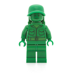 LEGO toy001 - Green Army Man (Plain)