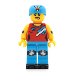 LEGO col136 - Roller Derby Girl, Series 9 (Minifigur ohne Stand und Zubehör)