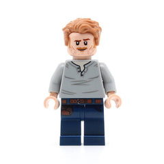 LEGO jw048 - Owen Grady (Open Neck Shirt)