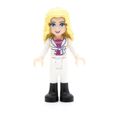 LEGO frnd134 - Friends Liza (White Riding Pants, Magenta Top and White Jacket Bow)