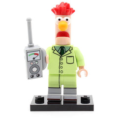 NEW - LEGO coltm-03 - Beaker, The Muppets (Set mit Stand und Zubehör)