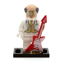 LEGO coltlbm2-2 - Disco Alfred Pennyworth, The LEGO Batman Movie, Series 2 (Set mit Stand und Zubehör)