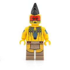 LEGO col149 - Tomahawk Warrior, Series 10 (Minifigur ohne Stand und Zubehör)