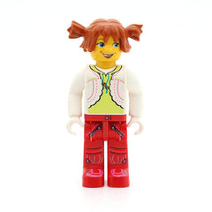 LEGO cre005 - Tina (White Torso and Red Legs)