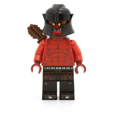 LEGO nex042 - Crust Smasher (Bare Chest, Black Legs, Reddish Brown Quiver)