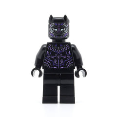 LEGO sh0728 - Black Panther (Claw Necklace, Dark Purple and Lavender Highlights)