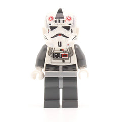 LEGO sw0262 - AT-AT Driver (Bluish Grays, Black Head, Stormtrooper Type 2 Helmet)