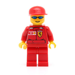 LEGO rac026s - F1 Ferrari Truck Driver (Torso Stickers)