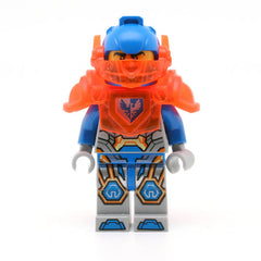 LEGO nex073 - Clay (Trans-Neon Orange Armor)