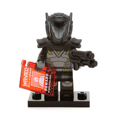 LEGO col19-11 - Galactic Bounty Hunter, Series 19 (Set mit Stand und Zubehör)