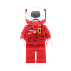LEGO rac033s - F1 Ferrari Pit Crew Member (with Torso Stickers)
