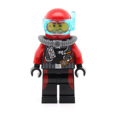 LEGO cty0599 -Scuba Diver (Male without Flippers)