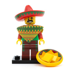 LEGO coltlm-12 - Taco Tuesday Guy, The LEGO Movie (Set mit Stand und Zubehör)