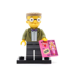 LEGO colsim2-15 - Waylon Smithers, The Simpsons, Series 2 (Set mit Stand und Zubehör)