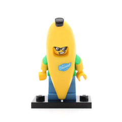 LEGO col16-15 - Banana Guy, Series 16 (Set mit Stand und Zubehör)