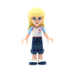 LEGO frnd036 - Friends Stephanie (Dark Blue Cropped Trousers, White Soccer Jersey)