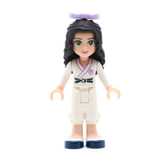 LEGO frnd037 - Friends Emma (White Karate Uniform, Bow)