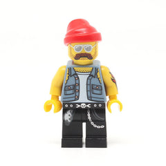 LEGO col160 - Motorcycle Mechanic, Series 10 (Minifigur ohne Stand und Zubehör)