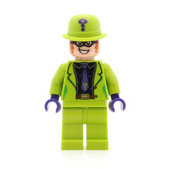 LEGO sh0593 - The Riddler (Black Shirt and Dark Purple Tie)
