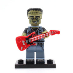 LEGO col14-12 - Monster Rocker, Series 14 (Set mit Stand und Zubehör)