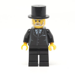 LEGO hol025 - Sleigh Driver (Suit Black, Top Hat)