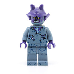 LEGO nex123 - Stone Stomper (Dark Purple Cracks)