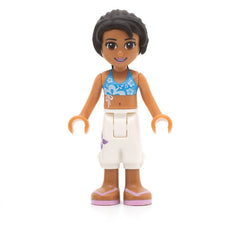 LEGO frnd072 - Friends Joanna (White Cropped Trousers, Dark Azure Bikini Top)