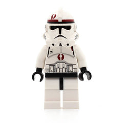 LEGO sw0130 - Clone Trooper Episode 3, Dark Red Markings